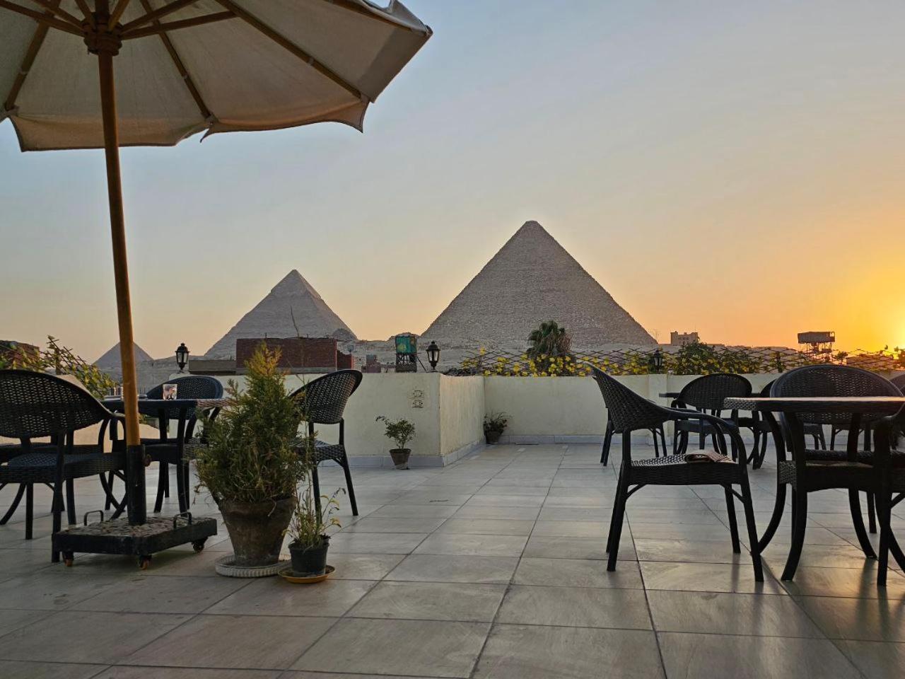 Hur Pyramids Inn Kafret el-Gabal Buitenkant foto