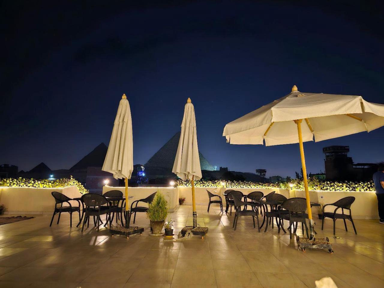 Hur Pyramids Inn Kafret el-Gabal Buitenkant foto