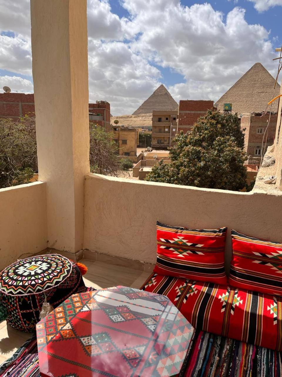 Hur Pyramids Inn Kafret el-Gabal Buitenkant foto